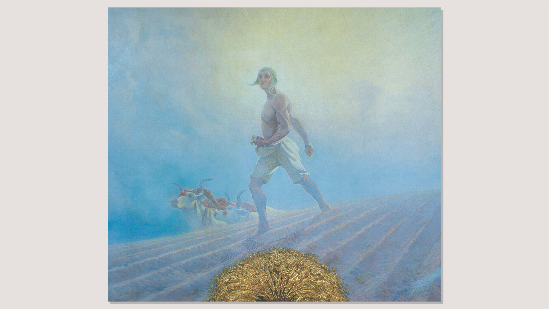 Sala Cavour dipinto | Dipinto di Andrea Petroni da "Il Palazzo del Ministero delle Politiche agricole alimentari e forestali" - Ed. Orbicolare