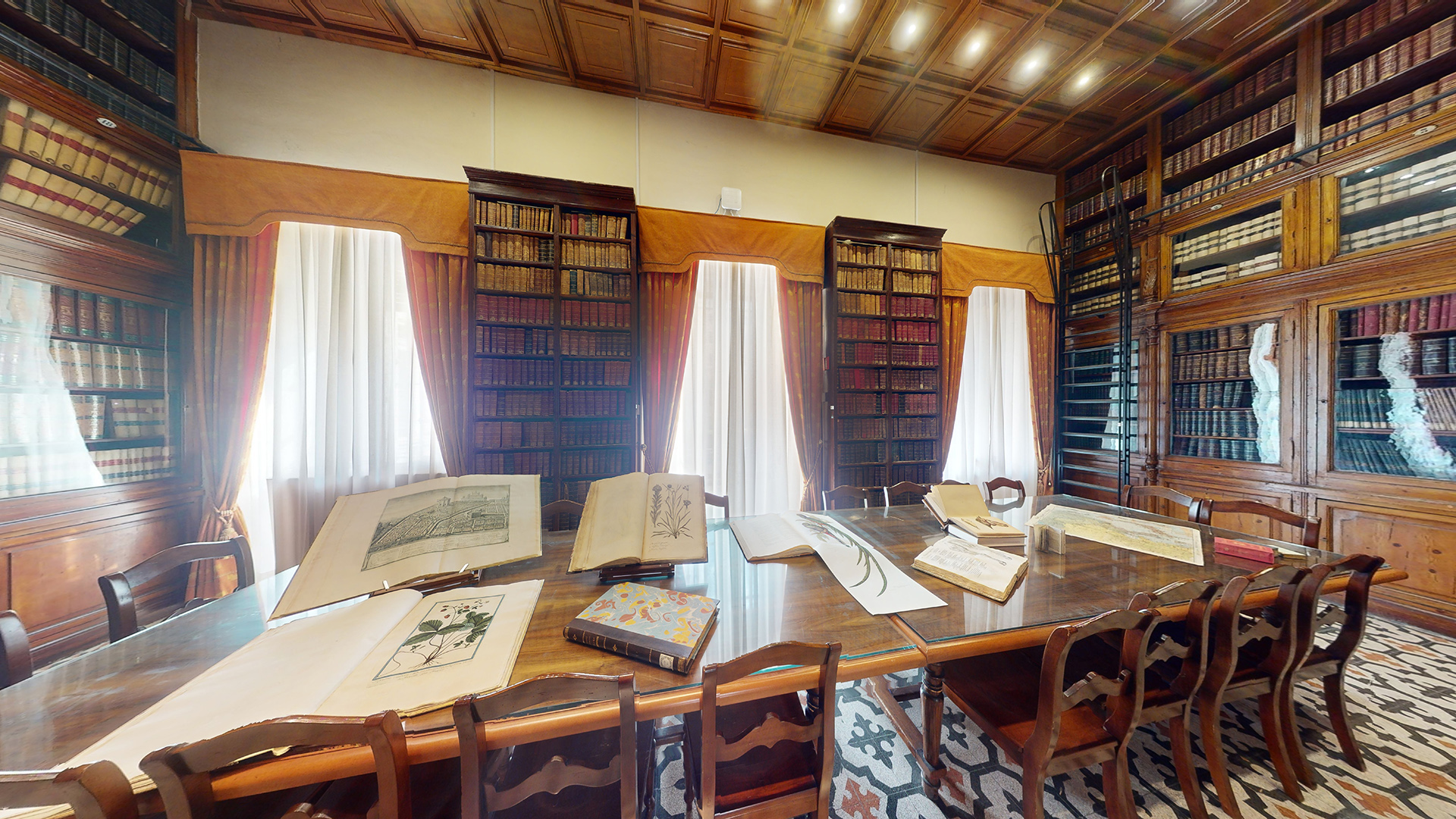 la biblioteca | Matterport